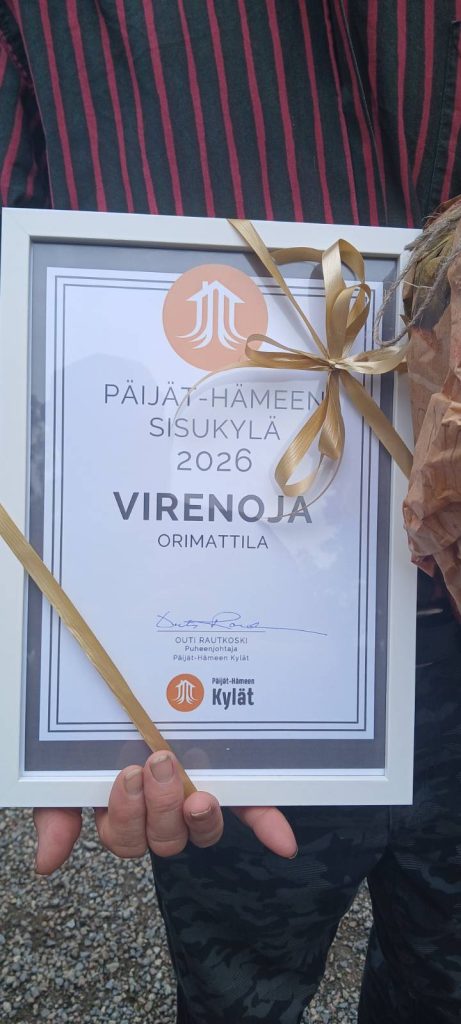 Päijät-Hämeen Sisukylä 2026 -kunniakirja